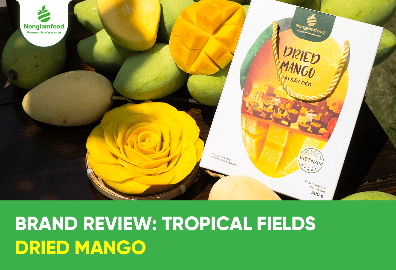تقييم العلامة التجارية: المانجو المجففة من Tropical Fields